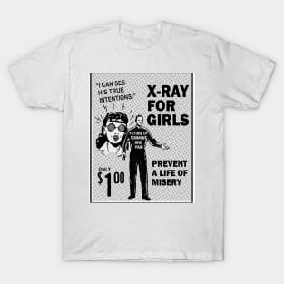 X ray for girls, X ray eyes T-Shirt